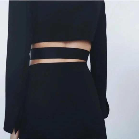 ZARA CUT OUT MINI DRESS - Picture 8 of 8